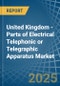 United Kingdom - Parts of Electrical Telephonic or Telegraphic Apparatus - Market Analysis, Forecast, Size, Trends and Insights - Product Thumbnail Image
