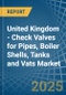 United Kingdom - Check Valves for Pipes, Boiler Shells, Tanks and Vats - Market Analysis, forecast, Size, Trends and Insights - Product Thumbnail Image