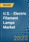 U.S. - Electric Filament Lamps - Market Analysis, Forecast, Size, Trends and Insights - Product Image