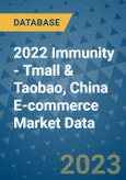 2022 Immunity - Tmall & Taobao, China E-commerce Market Data- Product Image