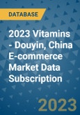 2023 Vitamins - Douyin, China E-commerce Market Data Subscription- Product Image