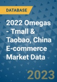 2022 Omegas - Tmall & Taobao, China E-commerce Market Data- Product Image