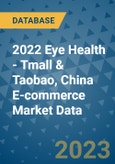 2022 Eye Health - Tmall & Taobao, China E-commerce Market Data- Product Image