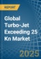 Global Turbo-Jet Exceeding 25 Kn Trade - Prices, Imports, Exports, Tariffs, and Market Opportunities - Product Thumbnail Image