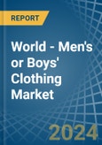 World - Men's or Boys' Clothing (Knitted or Crocheted) - Market Analysis, Forecast, Size, Trends and Insights- Product Image