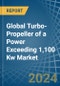 Global Turbo-Propeller of a Power Exceeding 1,100 Kw Trade - Prices, Imports, Exports, Tariffs, and Market Opportunities - Product Image
