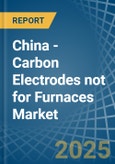 China - Carbon Electrodes not for Furnaces - Market Analysis, forecast, Size, Trends and Insights- Product Image