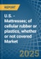 U.S. - Mattresses; of cellular rubber or plastics, whether or not covered - Market Analysis, Forecast, Size, Trends and Insights - Product Thumbnail Image