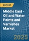 Middle East - Oil and Water Paints and Varnishes - Market Analysis, Forecast, Size, Trends and Insights - Product Thumbnail Image