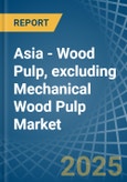 Asia - Wood Pulp, excluding Mechanical Wood Pulp - Market Analysis, Forecast, Size, Trends and Insights- Product Image