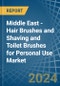 Middle East - Hair Brushes and Shaving and Toilet Brushes for Personal Use - Market Analysis, forecast, Size, Trends and Insights - Product Thumbnail Image