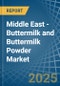 Middle East - Buttermilk and Buttermilk Powder - Market Analysis, Forecast, Size, Trends and Insights - Product Thumbnail Image