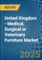 United Kingdom - Medical, Surgical or Veterinary Furniture - Market Analysis, Forecast, Size, Trends and Insights - Product Thumbnail Image