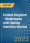 United Kingdom - Mattresses with Spring Interiors - Market Analysis, Forecast, Size, Trends and Insights - Product Thumbnail Image