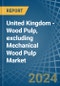 United Kingdom - Wood Pulp, excluding Mechanical Wood Pulp - Market Analysis, Forecast, Size, Trends and Insights - Product Thumbnail Image