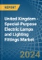 United Kingdom - Special-Purpose Electric Lamps and Lighting Fittings - Market Analysis, Forecast, Size, Trends and Insights - Product Image