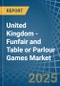 United Kingdom - Funfair and Table or Parlour Games - Market Analysis, Forecast, Size, Trends and Insights - Product Thumbnail Image