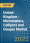 United Kingdom - Micrometers, Callipers and Gauges - Market Analysis, Forecast, Size, Trends and Insights - Product Thumbnail Image