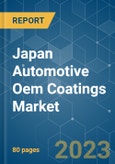 Japan Automotive OEM Coatings Market - Growth, Trends, COVID-19 Impact, and Forecasts (2023-2028)- Product Image