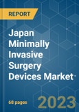 Japan Minimally Invasive Surgery Devices Market - Growth, Trends, COVID-19 Impact, and Forecasts (2023-2028)- Product Image