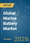 Global Marine Battery - Market Share Analysis, Industry Trends & Statistics, Growth Forecasts (2026-2031) - Product Thumbnail Image