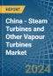 China - Steam Turbines and Other Vapour Turbines - Market Analysis, Forecast, Size, Trends and Insights - Product Image