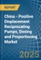 China - Positive Displacement Reciprocating Pumps, Dosing and Proportioning - Market Analysis, Forecast, Size, Trends and Insights - Product Thumbnail Image