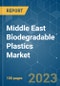 Middle East Biodegradable Plastics Market - Growth, Trends, COVID-19 Impact, and Forecasts (2023-2028) - Product Image