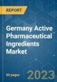 Germany Active Pharmaceutical Ingredients (API) Market - Growth, Trends, COVID-19 Impact, and Forecasts (2023-2028)- Product Image