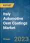 Italy Automotive OEM Coatings Market - Growth, Trends, COVID-19 Impact, and Forecasts (2023-2028) - Product Thumbnail Image