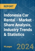 Indonesia Car Rental - Market Share Analysis, Industry Trends & Statistics, Growth Forecasts 2019 - 2029- Product Image