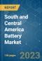 South and Central America Battery Market - Growth, Trends, and Forecasts (2023-2028) - Product Thumbnail Image