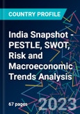 India Snapshot - PESTLE, SWOT, Risk and Macroeconomic Trends Analysis- Product Image
