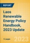 Laos Renewable Energy Policy Handbook, 2023 Update - Product Thumbnail Image