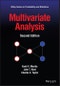 Multivariate Analysis. Edition No. 2. Wiley Series in Probability and Statistics - Product Image