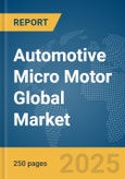 Automotive Micro Motor Global Market Report 2025- Product Image