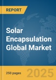 Solar Encapsulation Global Market Report 2024- Product Image