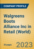 Walgreens Boots Alliance Inc in Retail (World)- Product Image
