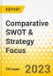 Comparative SWOT & Strategy Focus - 2023-2027 - Europe's Top 5 Aerospace & Defense Companies - Airbus, BAE Systems, Rolls Royce, Leonardo, Safran - Product Thumbnail Image