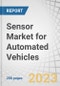 Sensor Market for Automated Vehicles by Component (Hardware, Software), Offering, Software, Level of Autonomy (L2+, L3, L4), Propulsion (ICE, Electric), Vehicle Type, Sensor Platform Approach, Sensor Fusion Process and Region - Global Forecast to 2030 - Product Image