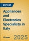 Appliances and Electronics Specialists in Italy - Product Thumbnail Image