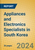 Appliances and Electronics Specialists in South Korea- Product Image