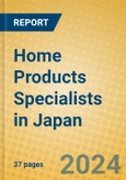 Home Products Specialists in Japan- Product Image
