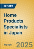 Home Products Specialists in Japan- Product Image