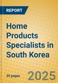 Home Products Specialists in South Korea- Product Image