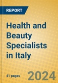 Health and Beauty Specialists in Italy- Product Image