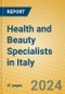 Health and Beauty Specialists in Italy - Product Thumbnail Image