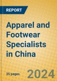 Apparel and Footwear Specialists in China- Product Image