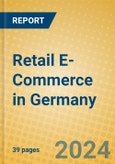 Retail E-Commerce in Germany- Product Image