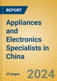 Appliances and Electronics Specialists in China- Product Image